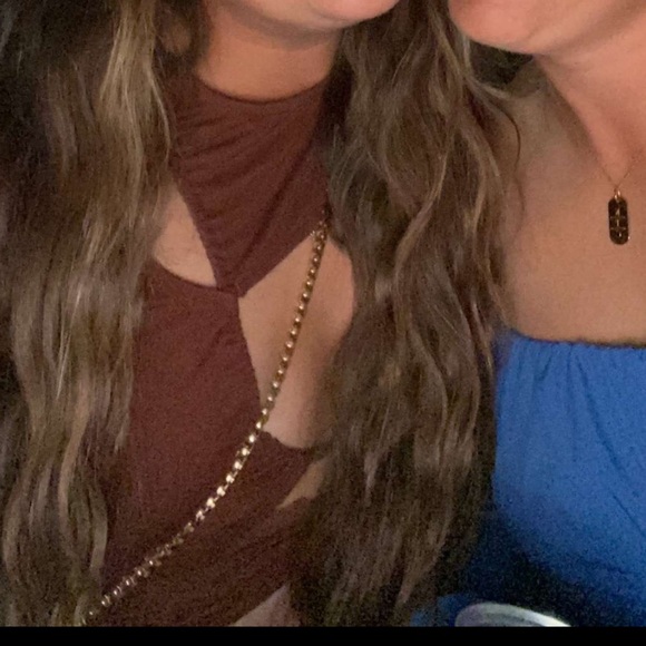 High Voltage Botany Crop Top Red - Picture 5 of 5